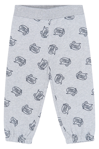 The New Siblings Sweatpants Yann - Light Grey Melange